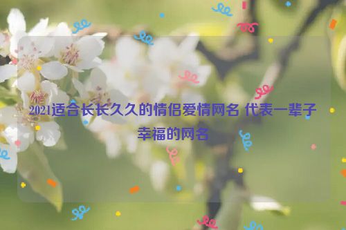 2021适合长长久久的情侣爱情网名 代表一辈子幸福的网名