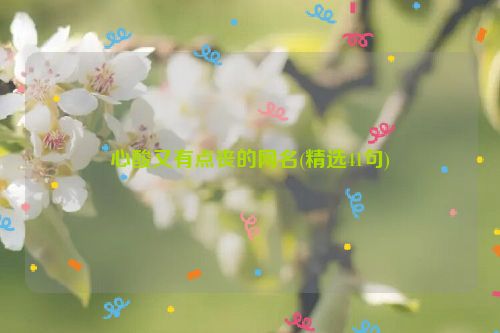 心酸又有点丧的网名(精选41句)