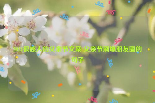 2021很感人的父亲节文案 父亲节刷爆朋友圈的句子